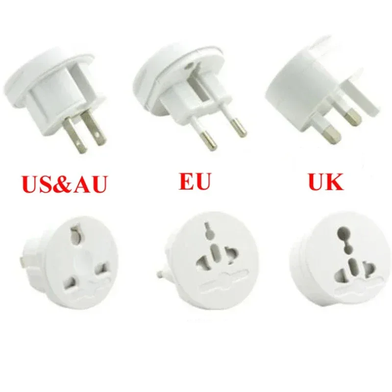 Global Plug Adapter Cylindrical International Travel Converter European United States Travel Plug Converter Electric Appliance