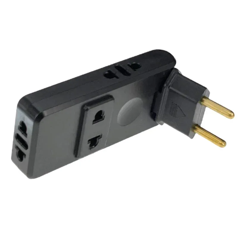 4 In 1 EU Plug Extenion Socket 180 Degree Rotation Plug Adapter Extension Protable Power Converter Wall Outlet Plugs Adaptors