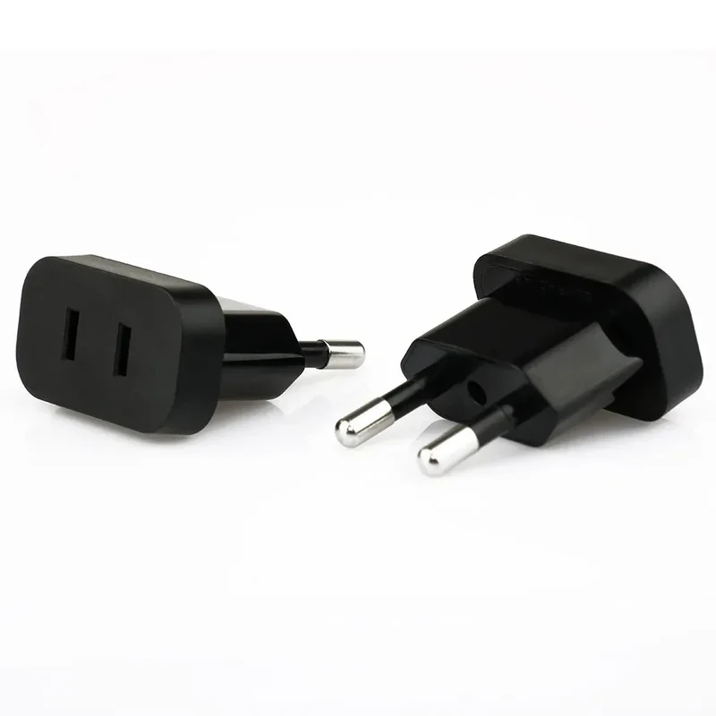 EU Adapter Travel Converter Adapter American China US To EU Plug Euro 2Pin Plug electrical Adapter AC Electrical Socket Outlet