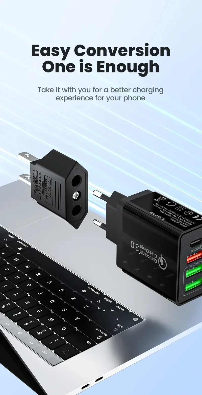 US Electrical Plug Adapter US To EU Socket Outlet American Japan China Travel Adapter European EU To US Power Adapter Converter