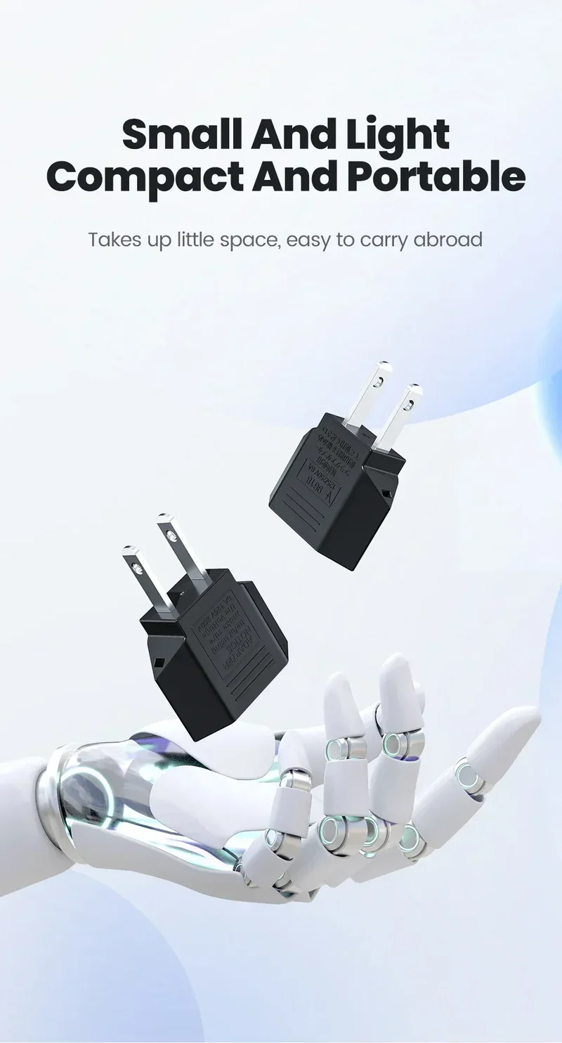 US Electrical Plug Adapter US To EU Socket Outlet American Japan China Travel Adapter European EU To US Power Adapter Converter