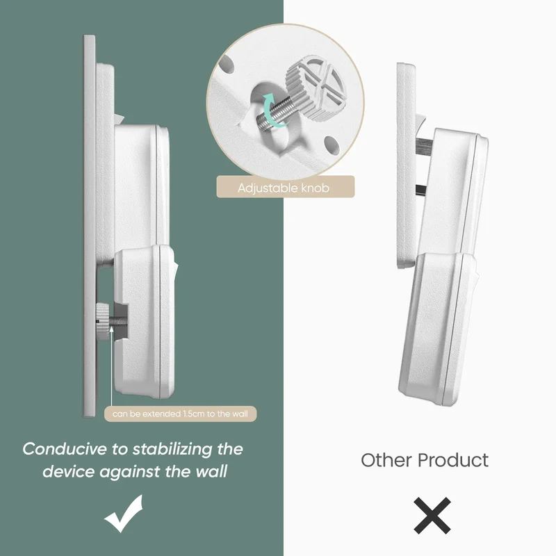 LENCENT Multi Plug Extension Socket with 4 Universal AC Outlets 3250W 13A Extension Plug Adapter with Switch for Home Office