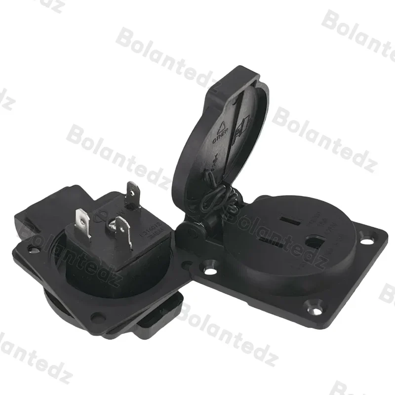 Universal Brazil Swiss AU US UK EU Outdoor Waterproof Industry Socket Germany France Connector AC Electric Power Schuko Outlet