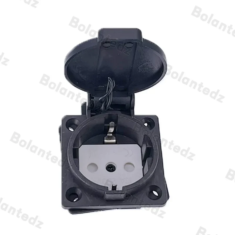 Universal Brazil Swiss AU US UK EU Outdoor Waterproof Industry Socket Germany France Connector AC Electric Power Schuko Outlet