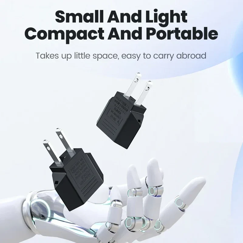 US Plug Adapter US to EU Plug Adapter European EU To US JP CN Power Adapter Electrical Plug Converter Sockets AC Charger Outlet