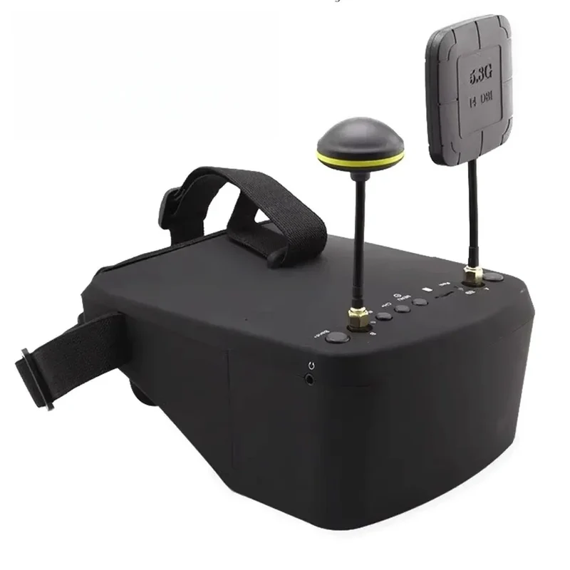 Plastic 800D HD 5.8G FPV Googles Video Glasses High Sensitivity With Seperate 5 Inch HD Screen Racing VR Goggles FPV