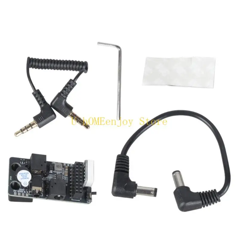B0KF 5.8G Digital to Analogs Receiver Module for FPV Goggles with Voltages Alarm