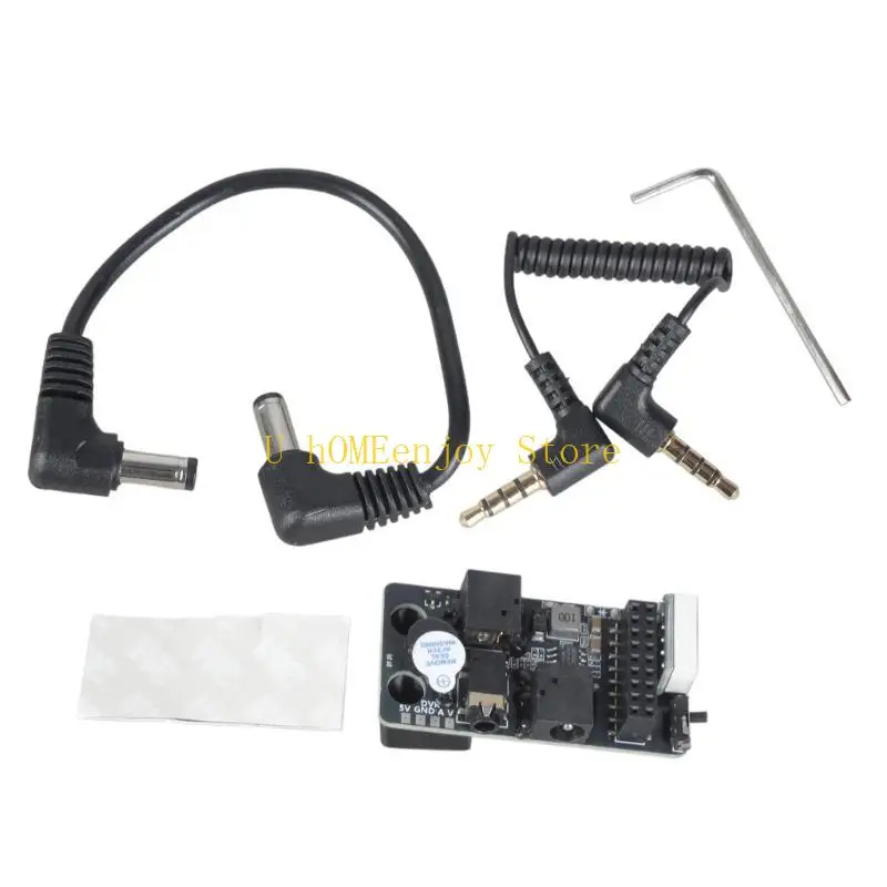 B0KF 5.8G Digital to Analogs Receiver Module for FPV Goggles with Voltages Alarm