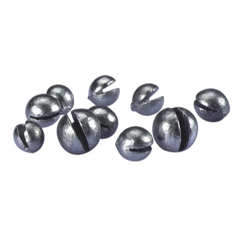 7 Sizes Round Fishing Line Sinker Removable Fishing Sinker Weights Assortment Kit with Tackle Box 0.2/0.28/0.38/0.5/0.8/1.5/2g
