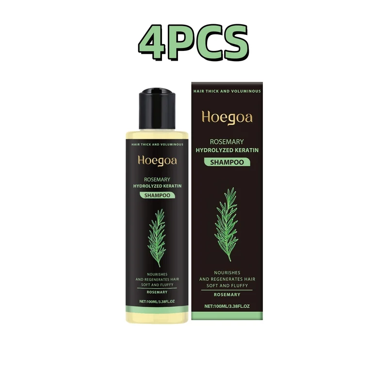 Thickening Shampoo Control Oil Boost Volume Strengthen Strands Reduce Breakage Nourishing Repairing Rosemary Hair Care Shampoo