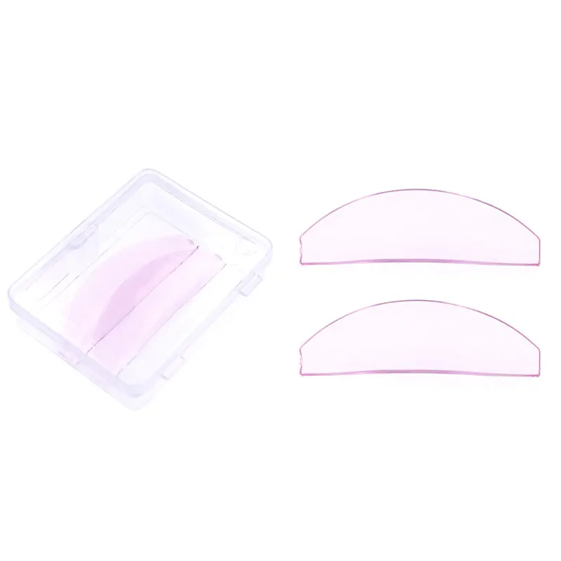 1 Pair Silicone Lash Perm Pads Softening Lifting Lashes Rods Shield Self-adhesive 3D Eyelash Curler Accessories Makeup Tools