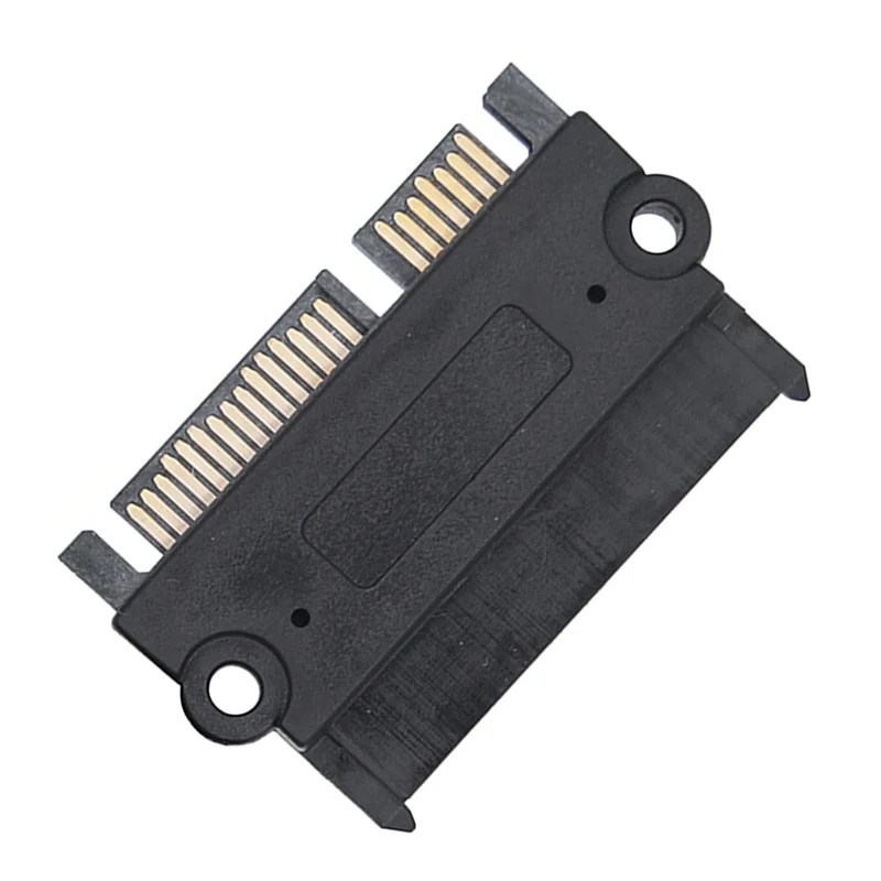 1-20PCS SATA Male To Female Power Data Converter 22Pin 7+15 Male To Female SATA To SATA Converter SATA To SATA Adapter