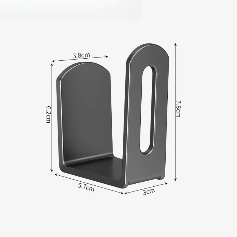 Wall-Mounted Router Set-Top Box Organizer with Adjustable Bracket, Multi-Purpose Cable Management Shelf for WiFi Devices Storage