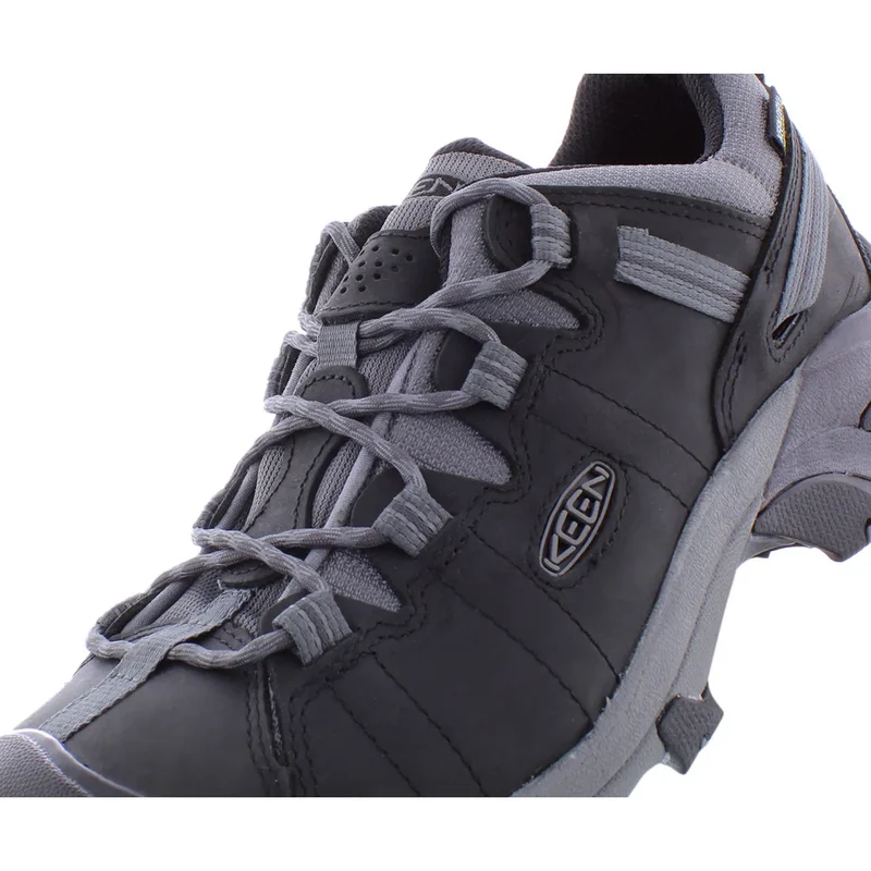 For Targhee II Waterproof Men's Shoes Color Black/Grey 100% Authentic Made in China Model 1026583