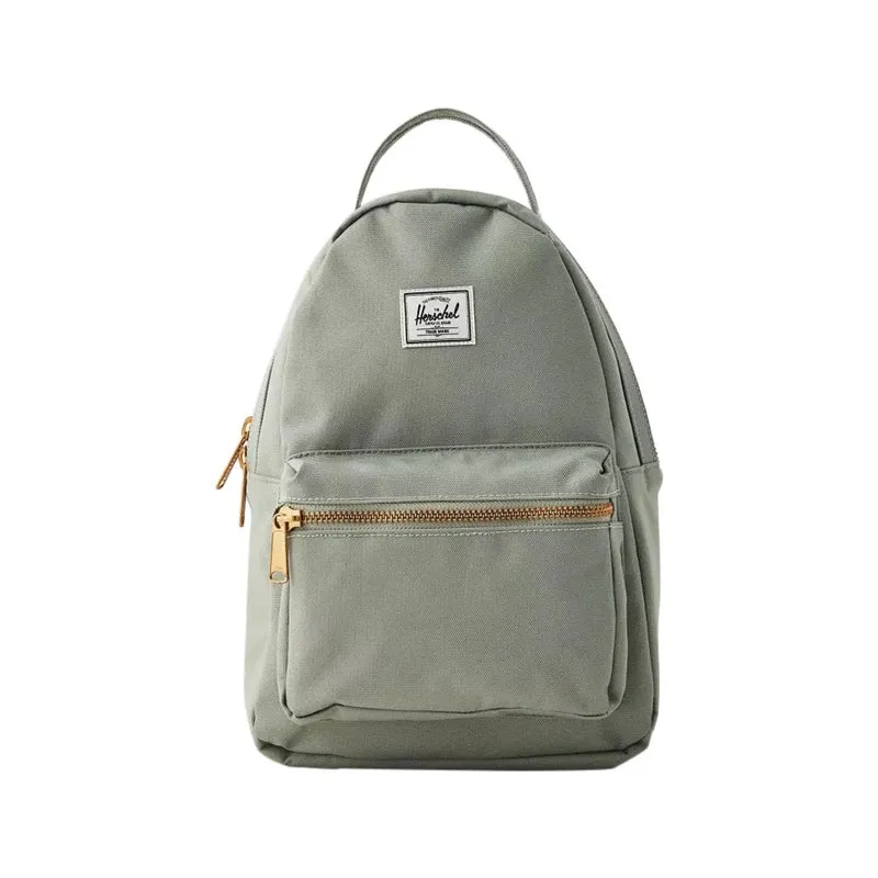 Herschel Nova Mini Unisex Backpacks Color: Grey/Green | 100% Authentic