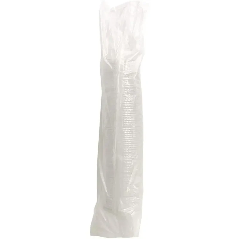 Boardwalk BWKNPET912STRAPK Disposable Crystal-Clear Cold Cup Lids 9 Oz. to 12 Oz. with Straw-Slot Clear (100/Pack) B0F8PLC2HC