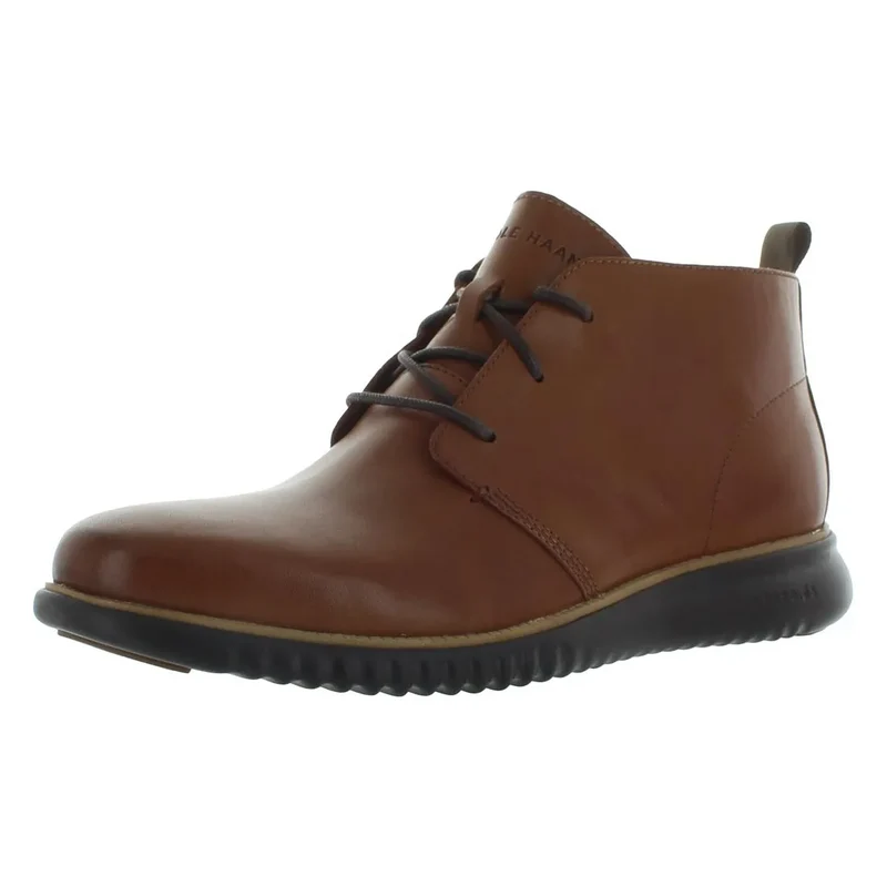 Cole Haan 2 Zerogrand Chukka Mens Shoes Color: British Tan/Java 100% Authentic