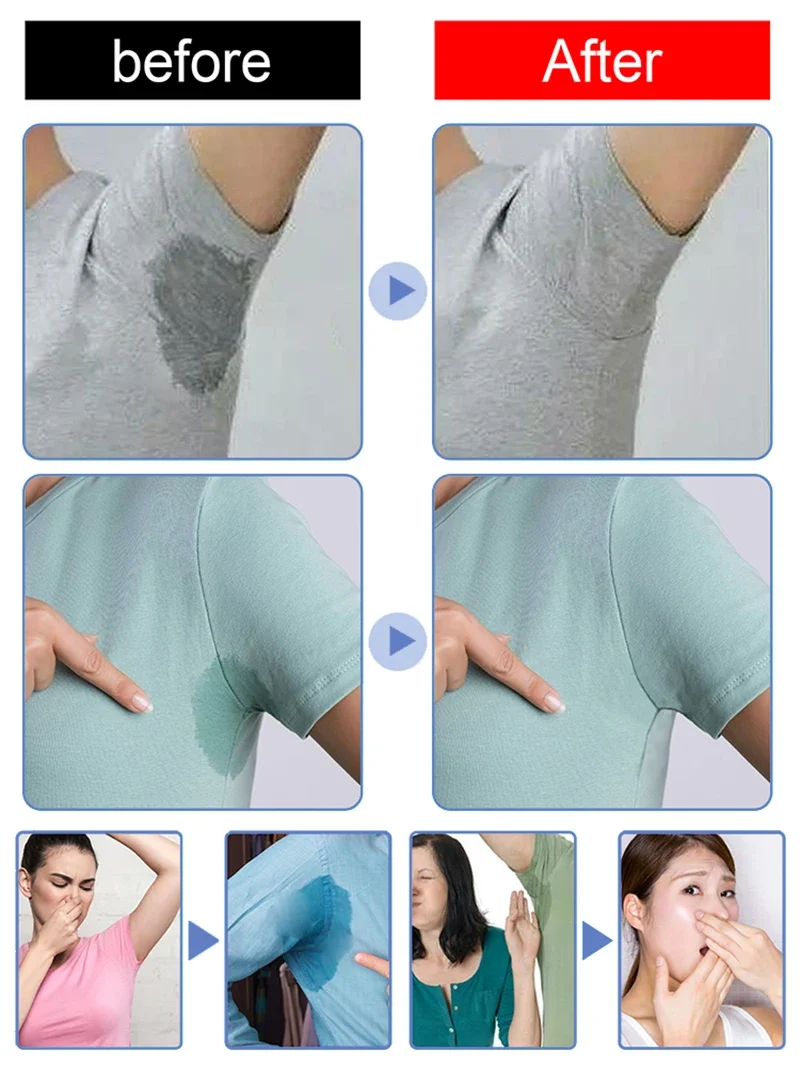 Body Odor Removal Antiperspirant Hair Inhibitor Long Lasting Effect Sweat Odor Deodorant Fresh Pleasant Rose Fragrance Body Care