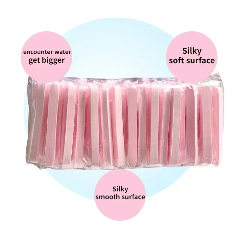 Compressed Face Wash Wash Face Sponge Clean Face Powder Puff Cleansing Cotton Pad Cleansing Beauty Strip