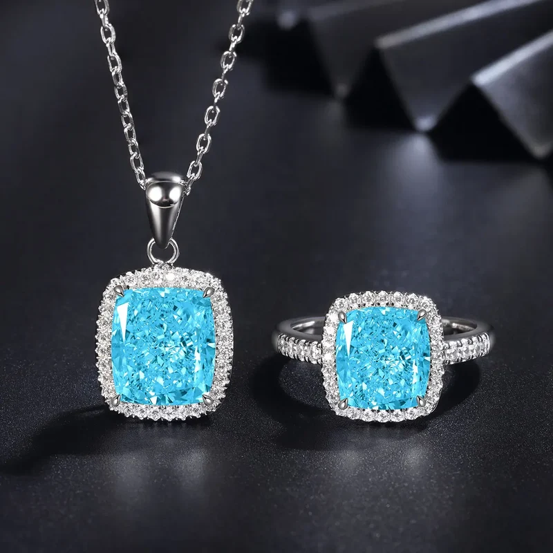 Anster top quality factory direct sale cz cushion cut fancy color synthetic diamond loose gemstones for fine jewelry