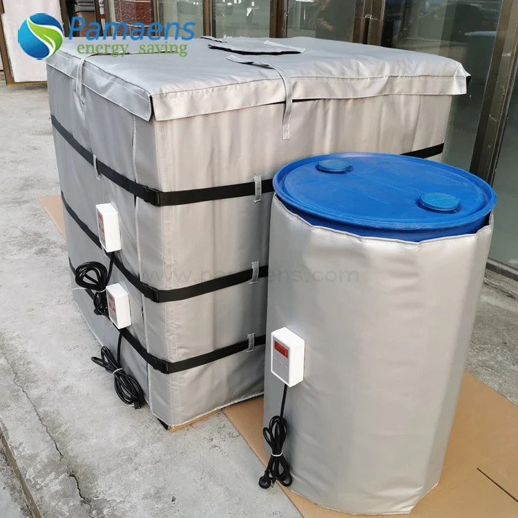 High Quality 1000 Litre IBC Tote Heater Jacket Heating Blanket with Digital Thermostat and Overheating Protection