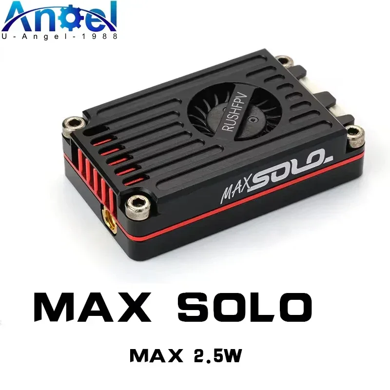 RUSH TANK MAX SOLO 5.8GHz 48CH / 37CH 2.5W High Power VTX Video Transmitter for FPV Drone