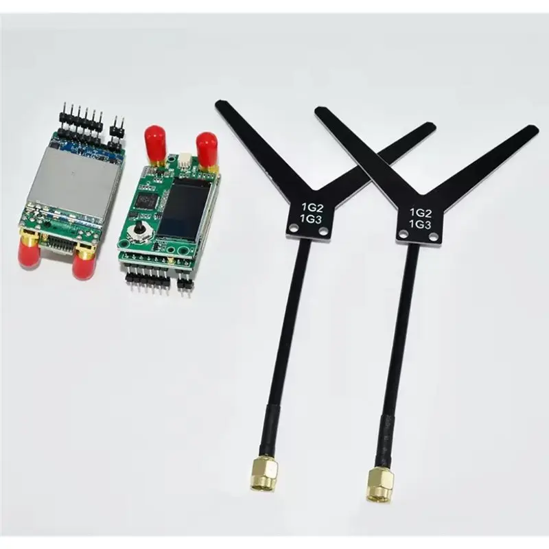 CJSD-VRX 1.2Ghz 1.3Ghz 9CH Wide Band 1080Mhz-1360Mhz Diversity Video Receiver 1 Set For SKY04X SKY04O Cobrax SD FPV Goggles