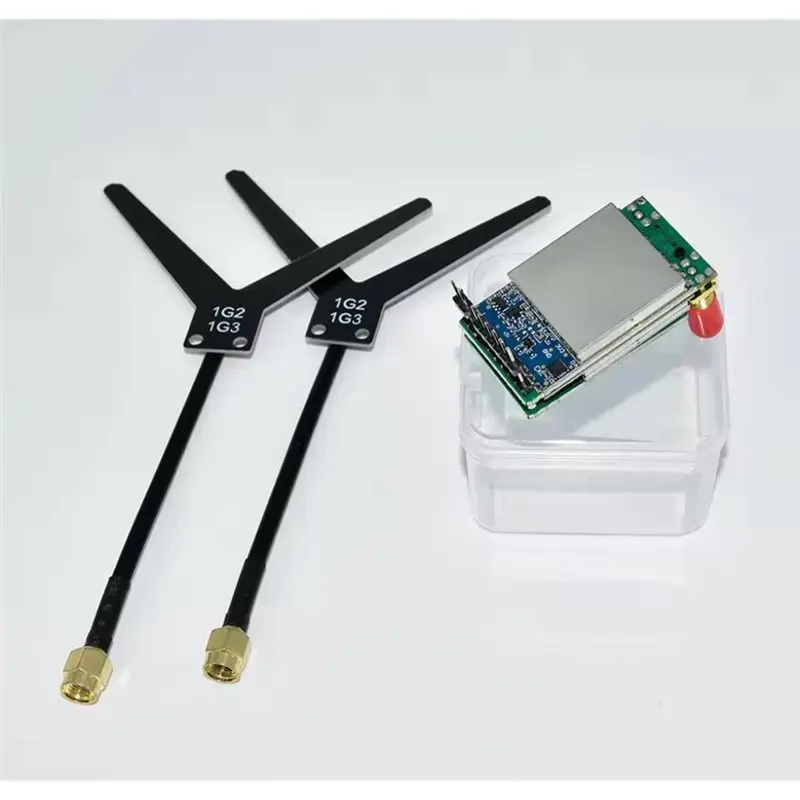 CJSD-VRX 1.2Ghz 1.3Ghz 9CH Wide Band 1080Mhz-1360Mhz Diversity Video Receiver 1 Set For SKY04X SKY04O Cobrax SD FPV Goggles