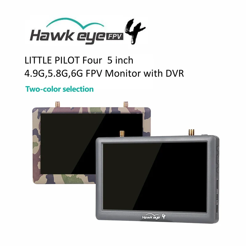 Best Price Eye Little Pilot 4 Monitor Diversity Receiver With Input Drones Accessories Fpv Goggles With Dvr