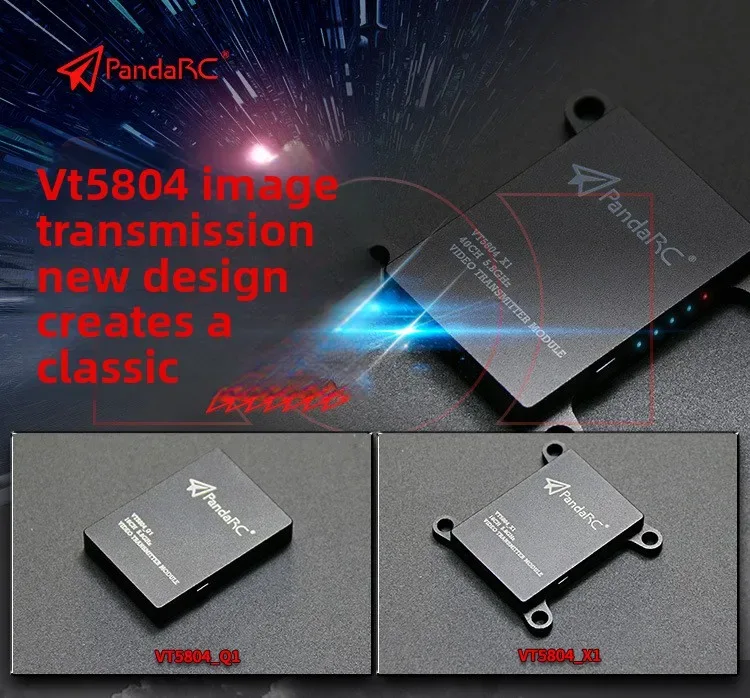 PandaRC Panda 40CH 5.8G 800mW picture transmission FPV VTX wireless transmitter drone crossing machine jumper t pro gafas fpv