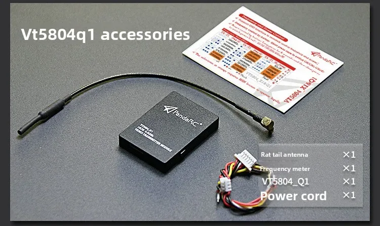 PandaRC Panda 40CH 5.8G 800mW picture transmission FPV VTX wireless transmitter drone crossing machine jumper t pro gafas fpv