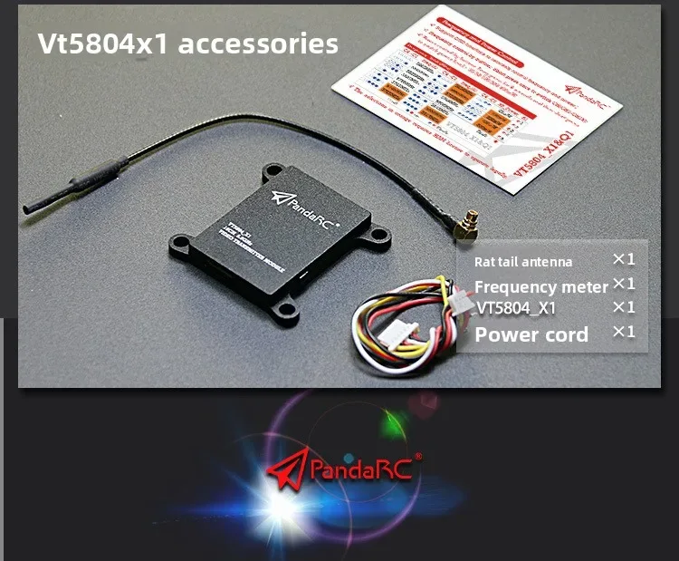 PandaRC Panda 40CH 5.8G 800mW picture transmission FPV VTX wireless transmitter drone crossing machine jumper t pro gafas fpv