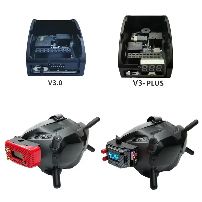5.8G Digital to Analog Play 5.8G Module VRX 5.8G 3.0 PLUS Suitable Receiver Universal Skyzone Receiver DJI FPV V1 V2 Glasses