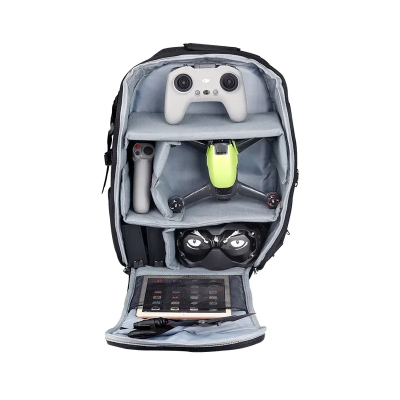 Backpack Waterproof Bag DIY Liner Glasses V2 Goggles 2 Remote Control Handle Portable Case for DJI AVATA / DJI FPV Combo Drone