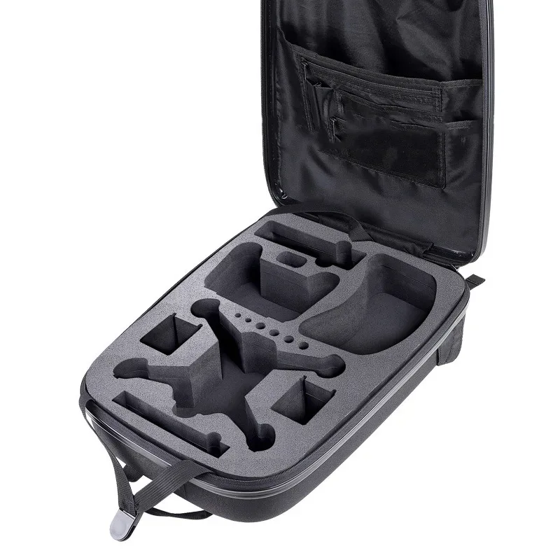 Backpack Hard Case EVA Liner Shock Absorption Waterproof Bag Storage Glasses V2 Motion Joystick Remote Control for DJI FPV Drone