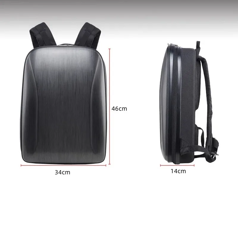 Backpack Hard Case EVA Liner Shock Absorption Waterproof Bag Storage Glasses V2 Motion Joystick Remote Control for DJI FPV Drone