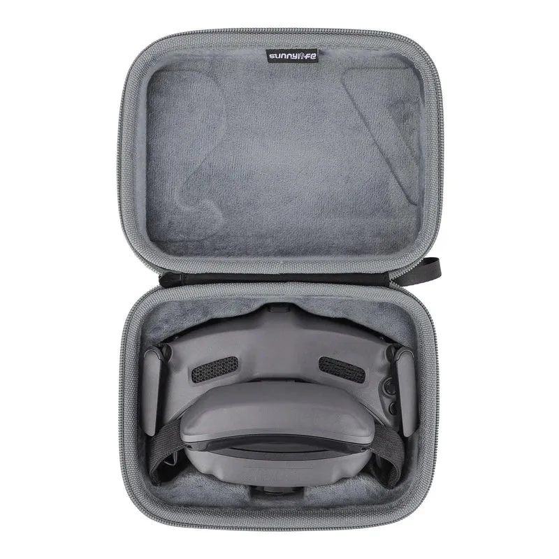 For DJI Avata 2 Goggles 2/3 Bag Case Storage Portable Hard Case Nylon Handle Shock-proof Carrying Box Accessory Goggles 2 3