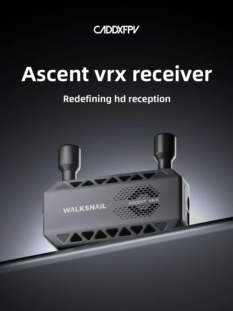 2026 Edward original factory packaging Walksnail Ascent VRX high definition digital FPV receiver hDMI output 1080P picture