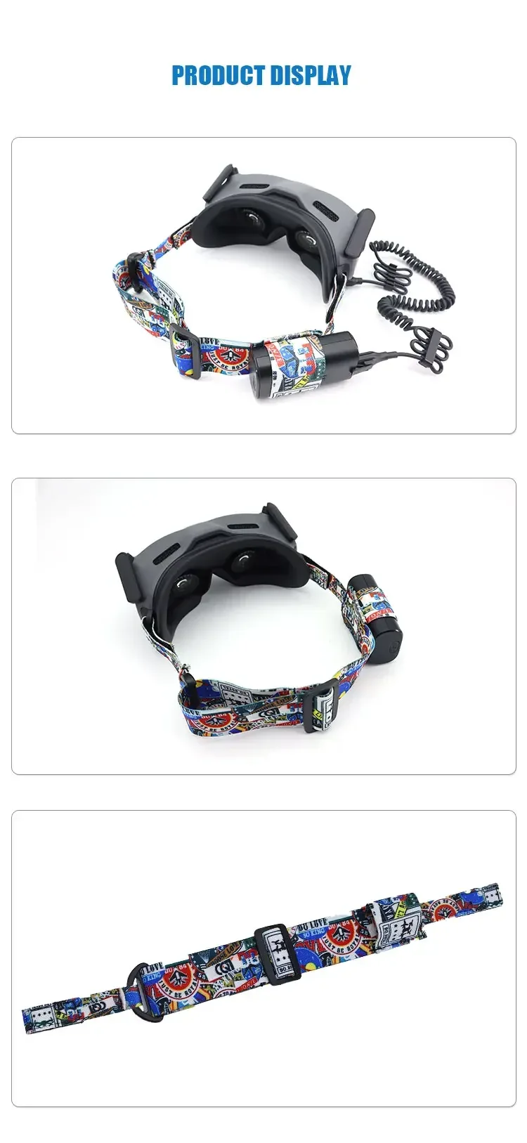 Goggles Head Strap Headband Elastic Straps for DJI Goggles 2 /FPV Glasses V2 for DJI Avata DJI FPV Drone Accessories