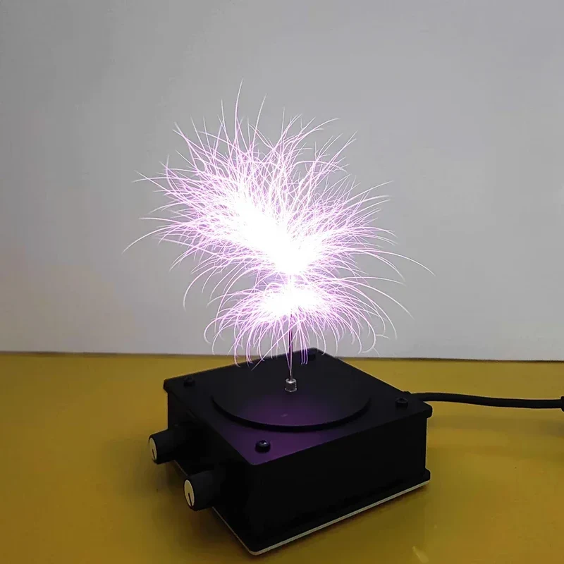 tesla coil bluetooth music 10cm arc touchable Wireless Transmission Experiment Desktop Toy