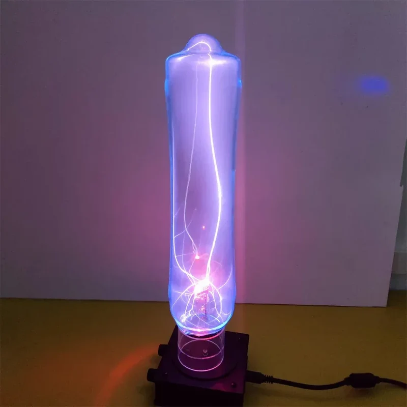 tesla coil bluetooth music 10cm arc touchable Wireless Transmission Experiment Desktop Toy