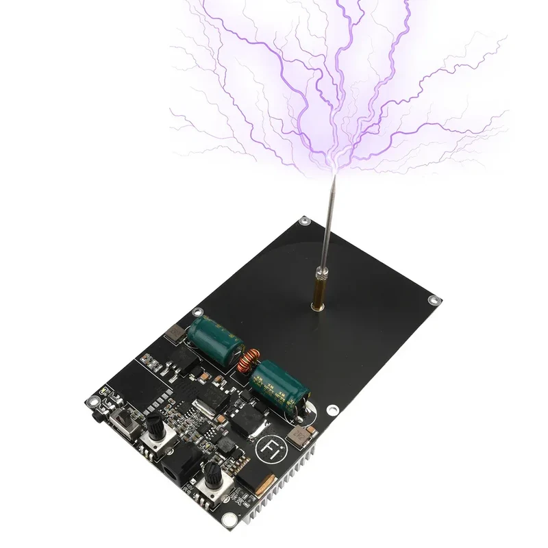 MINI Wireless Music Tesla Coil Scientific Experiment Teaching Aid Arc Plasma Loudspeaker Artificial Lightning