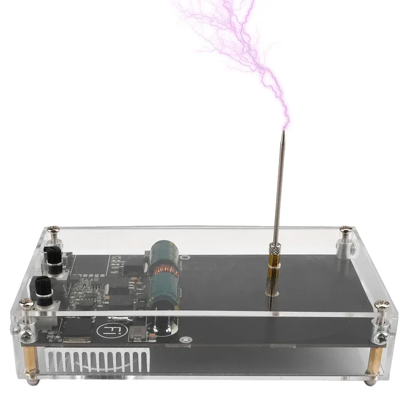 MINI Wireless Music Tesla Coil Scientific Experiment Teaching Aid Arc Plasma Loudspeaker Artificial Lightning