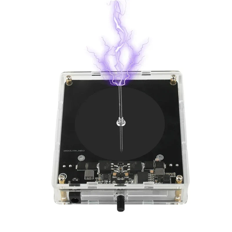 10cm Tesla Coil Arc Generator Touchable Artificial Lightning for Physics Teach Electromagnetic Science Popularization Experiment