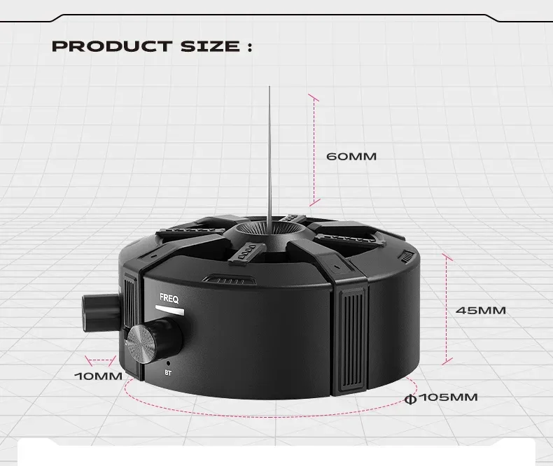 Tesla Coil Arc Music Box - Wide Voltage 110-240V, Bluetooth 5.3 Wireless+SD Card Lightning Purple Visual Arrangement.