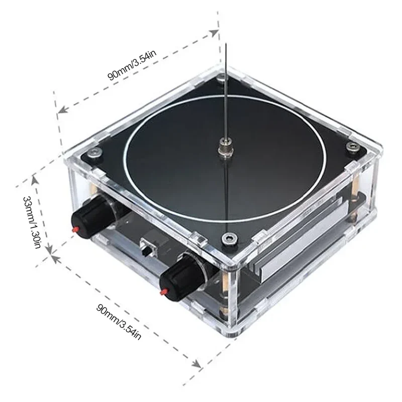Music for TESLA Coil Speaker Wireless Transmission Touchable Artificial Spark Palm for TESLA Coil Science Teaching Experimental