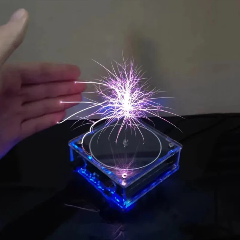 Music for TESLA Coil Speaker Wireless Transmission Touchable Artificial Spark Palm for TESLA Coil Science Teaching Experimental