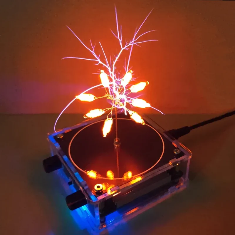 Music for TESLA Coil Speaker Wireless Transmission Touchable Artificial Spark Palm for TESLA Coil Science Teaching Experimental