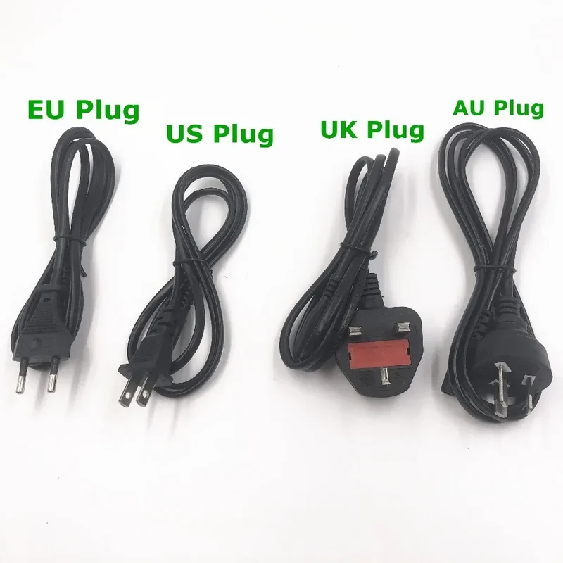 58.8V 2A Charger with GX16-3 Pin DC5.5 XLR Plug, Power Adapter for 52V Li-ion Battery Input 100-240V
