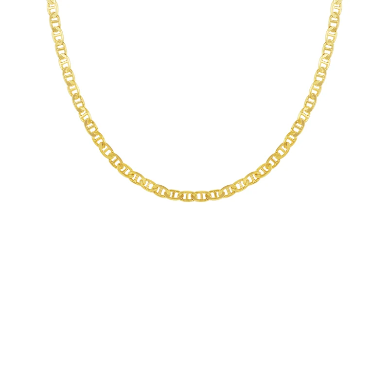86 YORK Brand Classic Retro Simple Heart Zircon Necklace Collarbone Light Luxury Metal Chain Necklace for Women